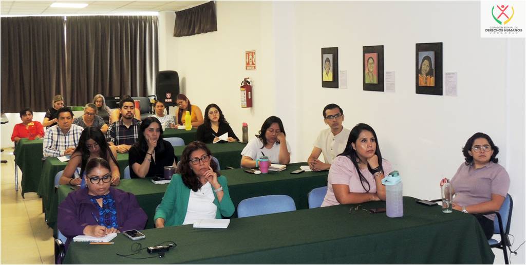 Participa personal CEDHV en capacitacin sobre 